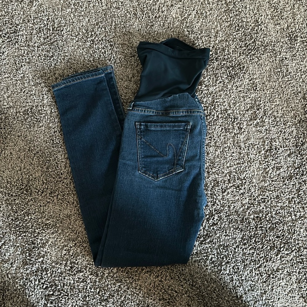 Citizens of Humanity Over Belly Maternity Jeans, Size 0/2